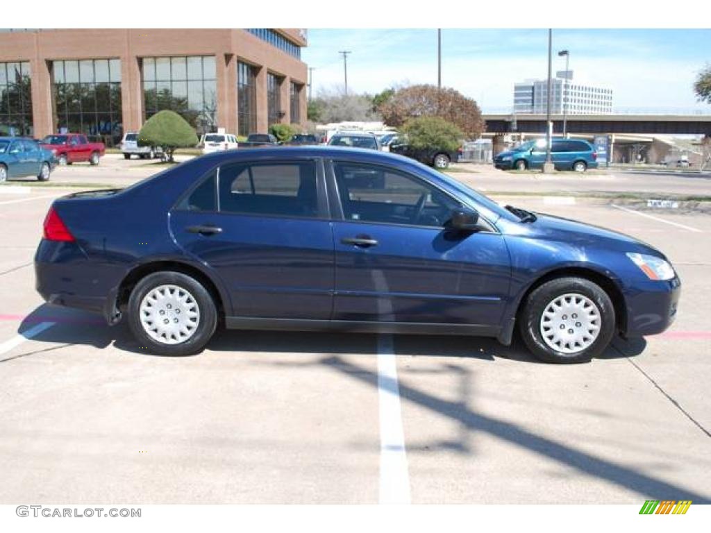 2006 Accord Value Package Sedan - Royal Blue Pearl / Gray photo #8