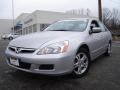 2006 Alabaster Silver Metallic Honda Accord EX Sedan  photo #1