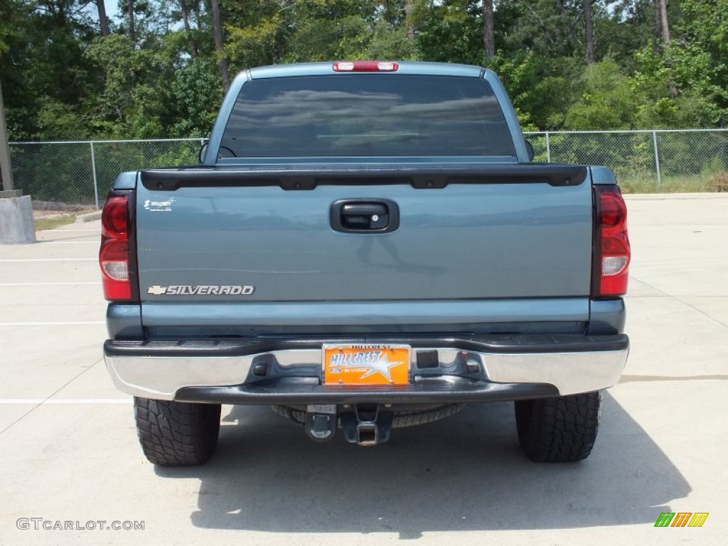 2006 Silverado 1500 Z71 Extended Cab 4x4 - Blue Granite Metallic / Medium Gray photo #6