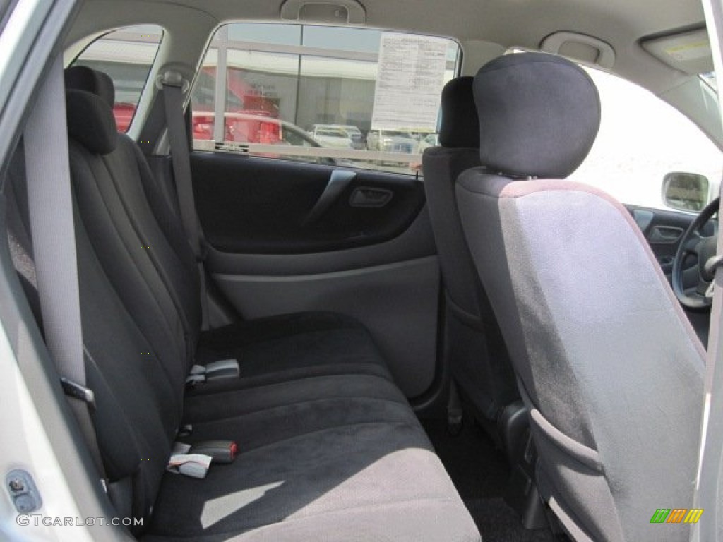 2003 Aerio SX AWD Sport Wagon - Silky Silver Metallic / Black photo #6