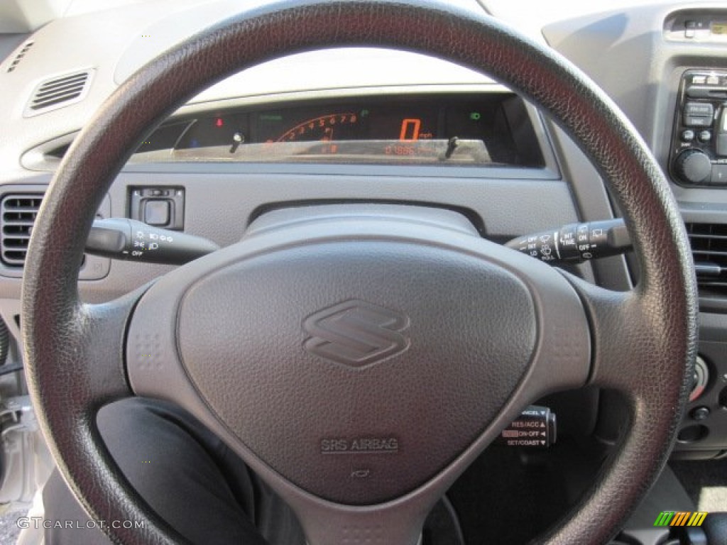 2003 Aerio SX AWD Sport Wagon - Silky Silver Metallic / Black photo #9