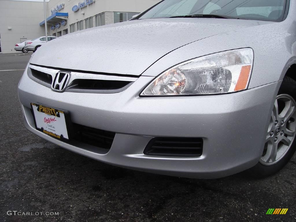 2006 Accord EX Sedan - Alabaster Silver Metallic / Black photo #9