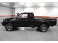 Super Black - Frontier XE V6 King Cab 4x4 Photo No. 8