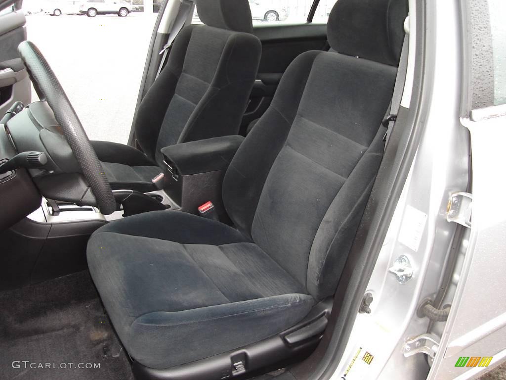 2006 Accord EX Sedan - Alabaster Silver Metallic / Black photo #13