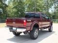 2012 Autumn Red Metallic Ford F250 Super Duty Lariat Crew Cab 4x4  photo #5