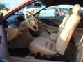 Saddle 1995 Ford Mustang SVT Cobra Coupe Interior Color