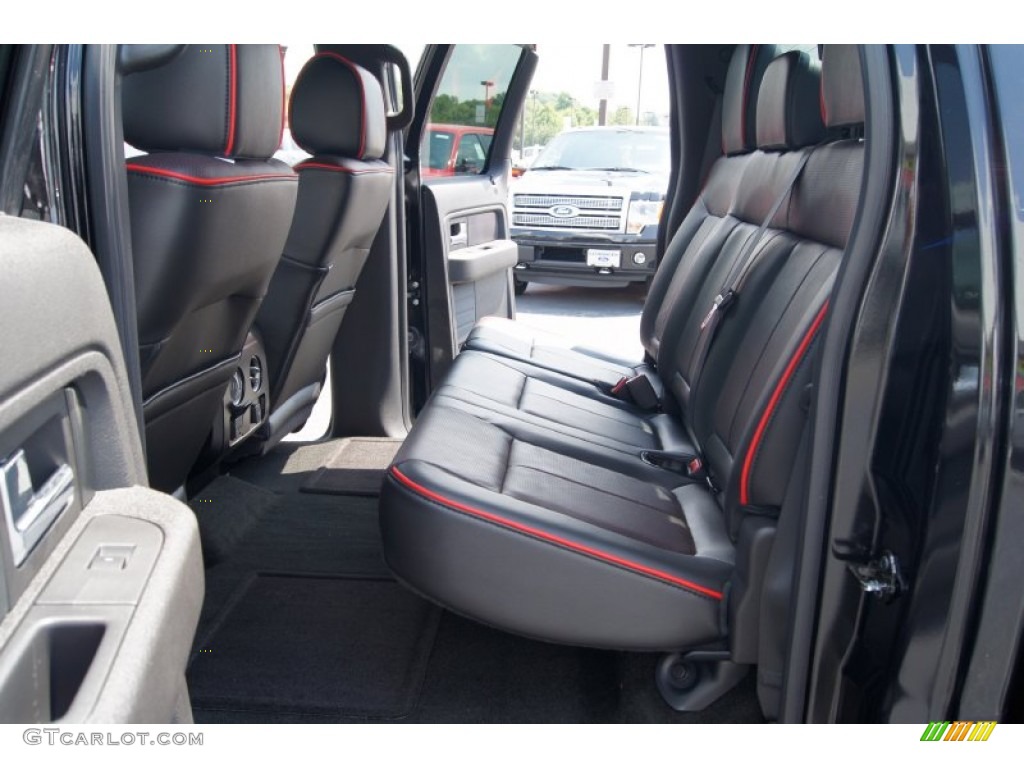 2012 Ford F150 FX2 SuperCrew Rear Seat Photo #69311562