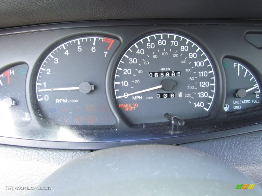 1998 Cadillac Catera Standard Catera Model Gauges Photos