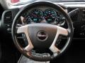 2010 GMC Sierra 2500HD Light Titanium Interior Steering Wheel Photo