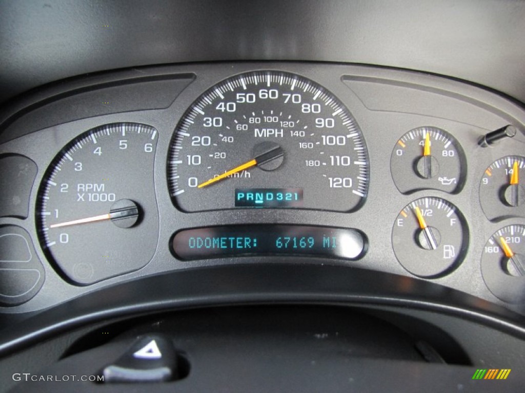 2004 GMC Sierra 1500 SLE Regular Cab Gauges Photos