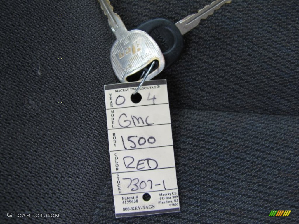2004 GMC Sierra 1500 SLE Regular Cab Keys Photos
