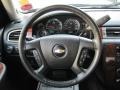 Ebony 2009 Chevrolet Silverado 1500 LTZ Crew Cab 4x4 Steering Wheel