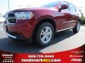 2013 Deep Cherry Red Crystal Pearl Dodge Durango SXT  photo #1