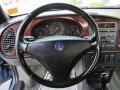 1996 Saab 900 Gray Interior Steering Wheel Photo