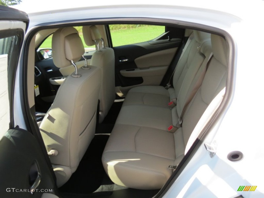 Black/Light Frost Beige Interior 2013 Dodge Avenger SXT Photo #69315369