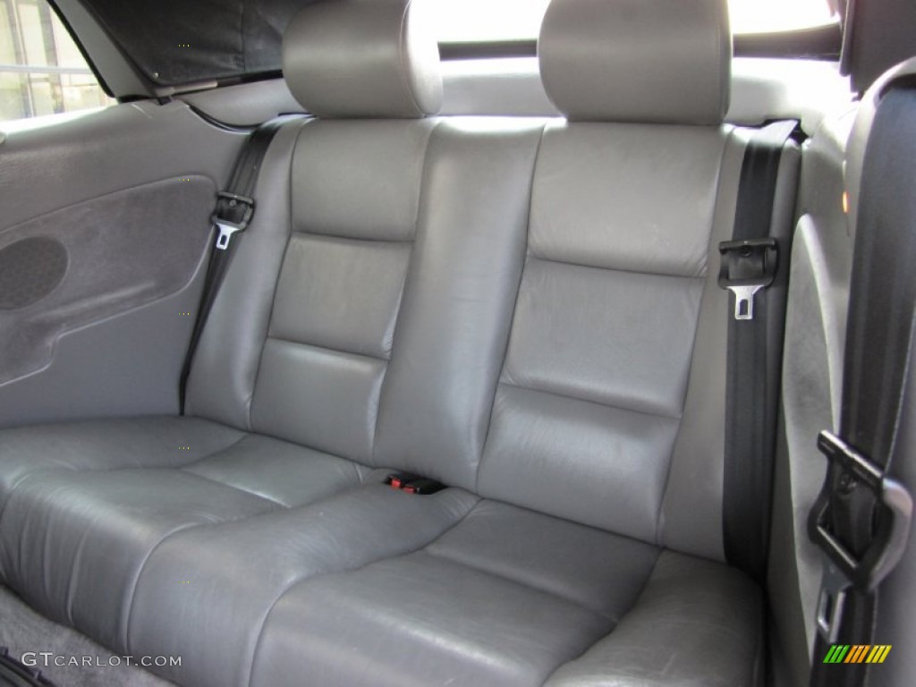 1996 Saab 900 SE Turbo Convertible Rear Seat Photos