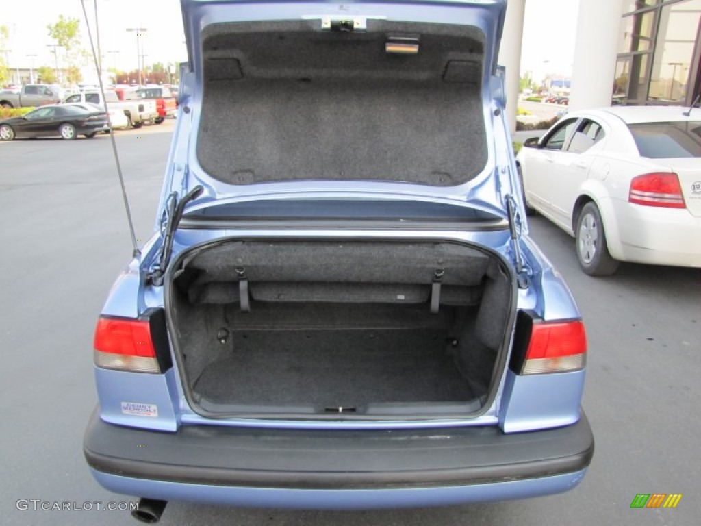 1996 900 SE Turbo Convertible - Sky Blue Metallic / Gray photo #24