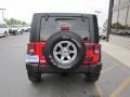 2009 Flame Red Jeep Wrangler Unlimited X 4x4  photo #23