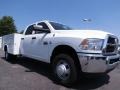 2012 Bright White Dodge Ram 3500 HD ST Crew Cab Dually Utility Truck  photo #4