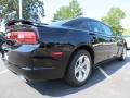 2012 Pitch Black Dodge Charger SE  photo #3