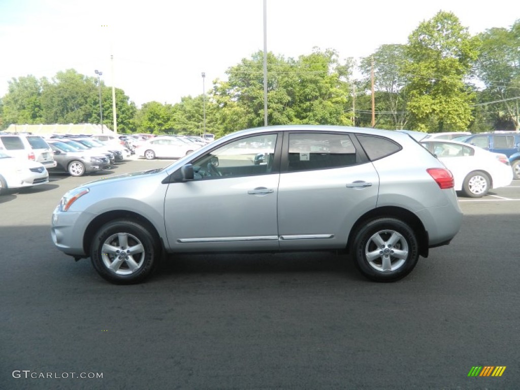 2012 Rogue S Special Edition AWD - Brilliant Silver / Gray photo #2