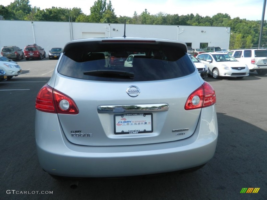 2012 Rogue S Special Edition AWD - Brilliant Silver / Gray photo #4