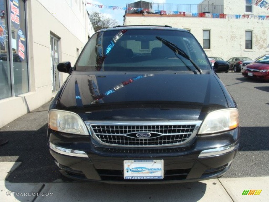 2000 Windstar SE - Black / Medium Parchment photo #2