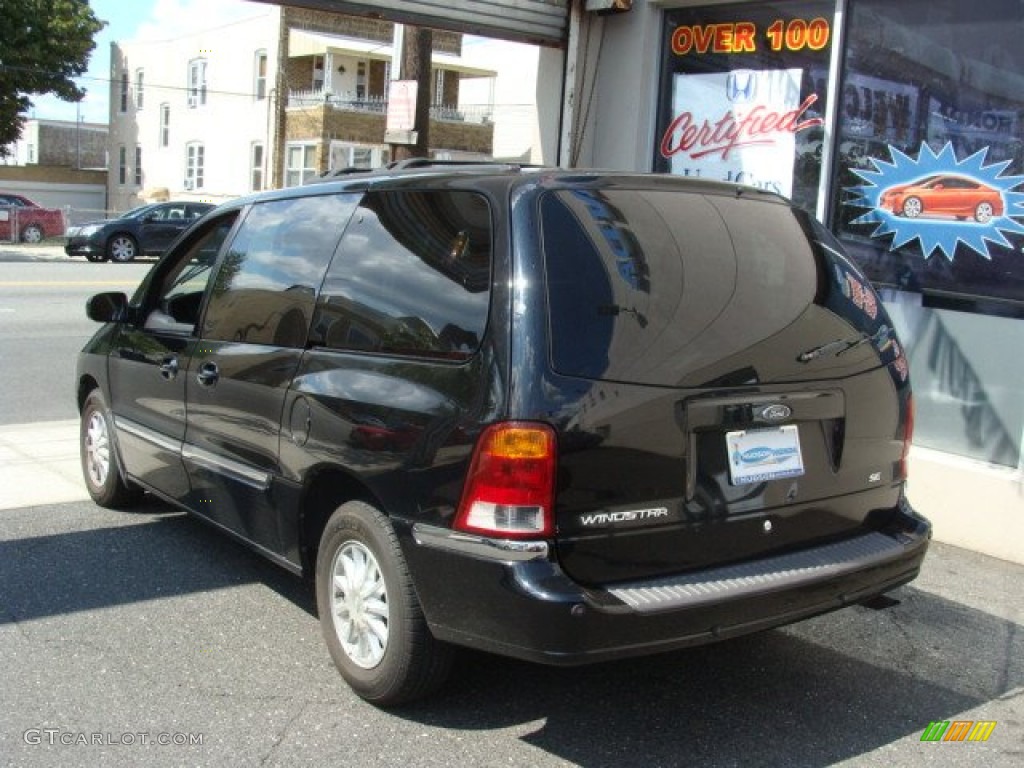 2000 Windstar SE - Black / Medium Parchment photo #4