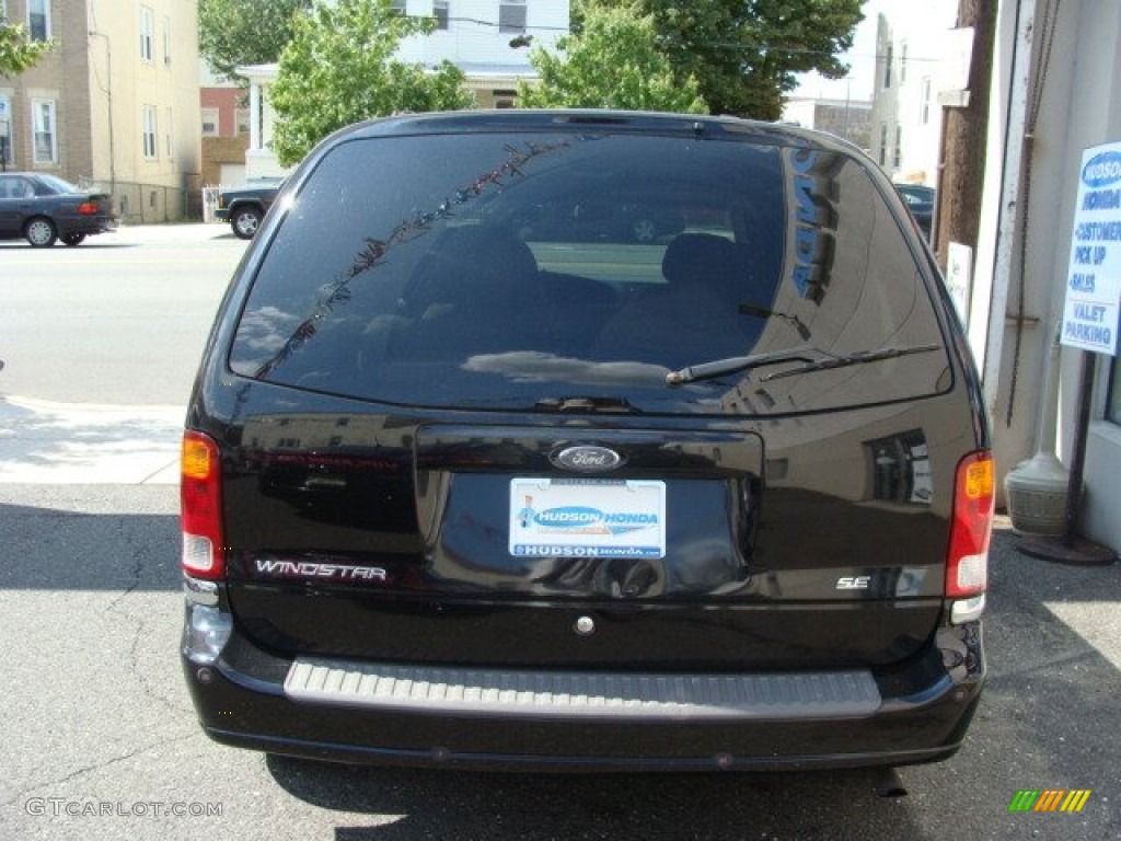 2000 Windstar SE - Black / Medium Parchment photo #5