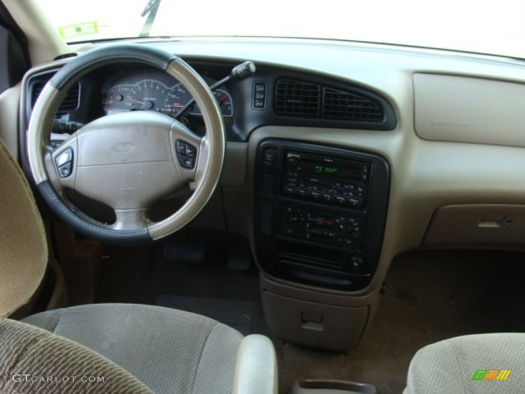 2000 Windstar SE - Black / Medium Parchment photo #9