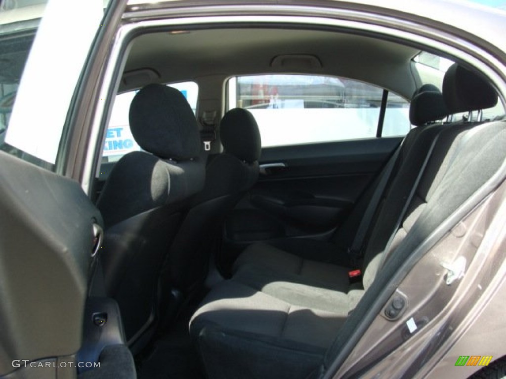 2010 Civic LX-S Sedan - Urban Titanium Metallic / Black photo #14