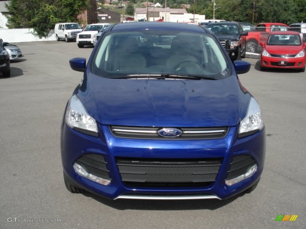 2013 Escape SE 1.6L EcoBoost 4WD - Deep Impact Blue Metallic / Medium Light Stone photo #2