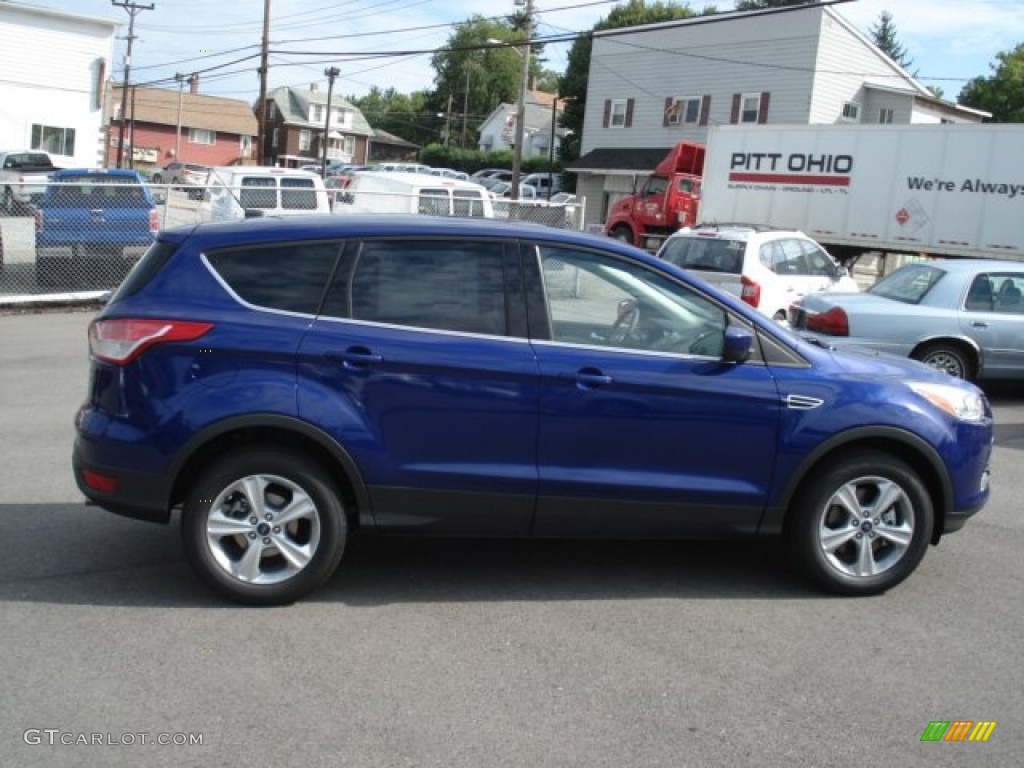 2013 Escape SE 1.6L EcoBoost 4WD - Deep Impact Blue Metallic / Medium Light Stone photo #8