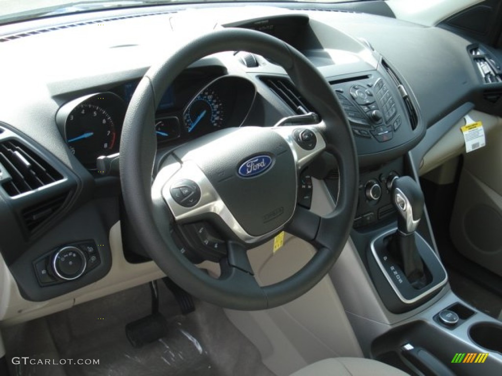 2013 Escape SE 1.6L EcoBoost 4WD - Deep Impact Blue Metallic / Medium Light Stone photo #10