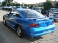 1998 Bright Atlantic Blue Ford Mustang V6 Coupe  photo #5