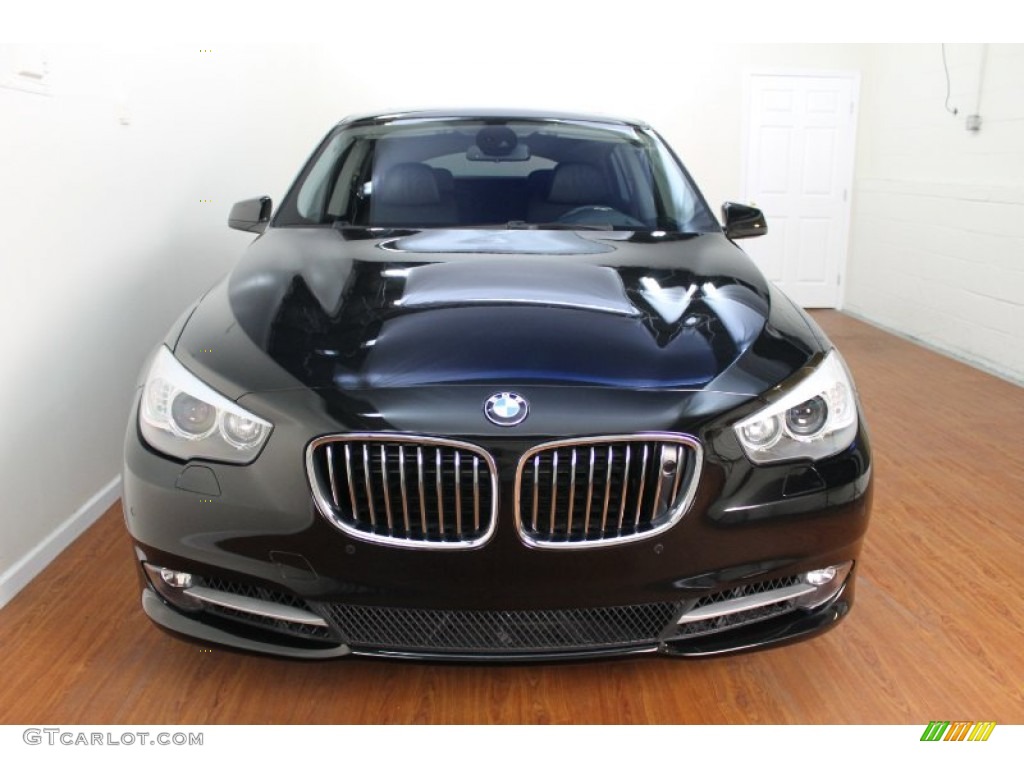 Black Sapphire Metallic 2010 BMW 5 Series 550i Gran Turismo Exterior Photo #69321105