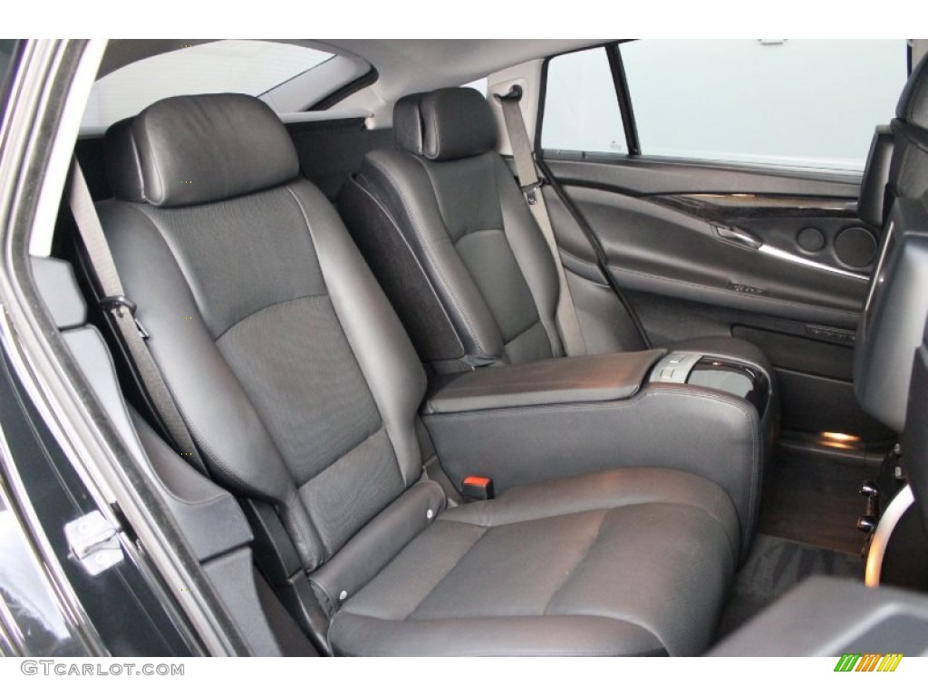 Black Interior 2010 BMW 5 Series 550i Gran Turismo Photo #69321206