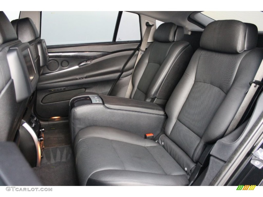 Black Interior 2010 BMW 5 Series 550i Gran Turismo Photo #69321213