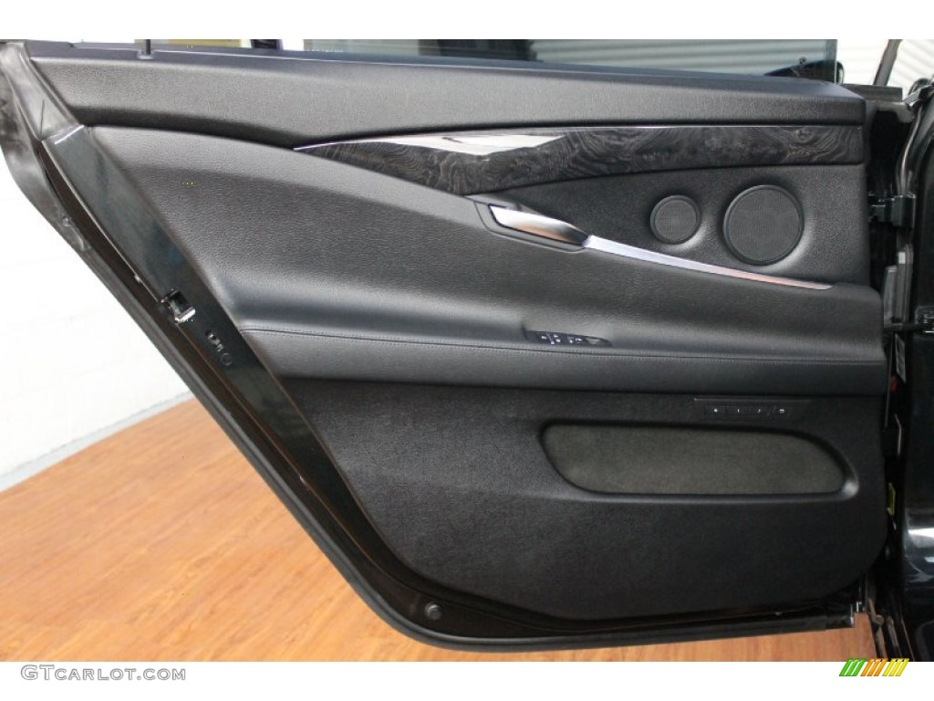 2010 BMW 5 Series 550i Gran Turismo Black Door Panel Photo #69321258