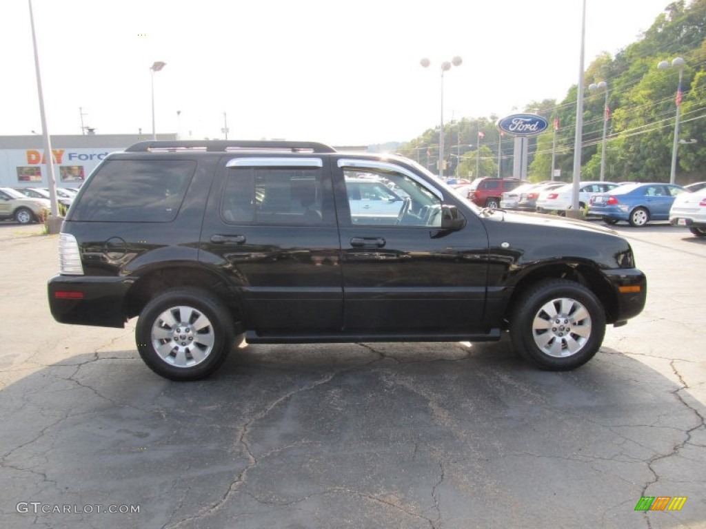 2006 Mountaineer Luxury AWD - Black / Charcoal Black photo #5