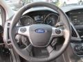 Charcoal Black Leather Steering Wheel Photo for 2012 Ford Focus #69322131