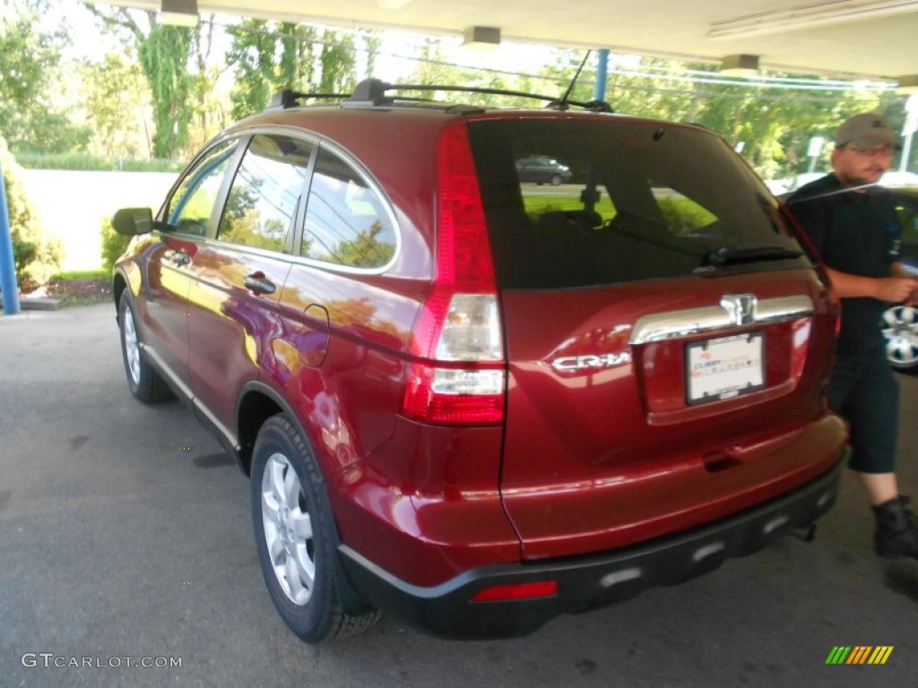 2008 CR-V EX 4WD - Tango Red Pearl / Gray photo #2