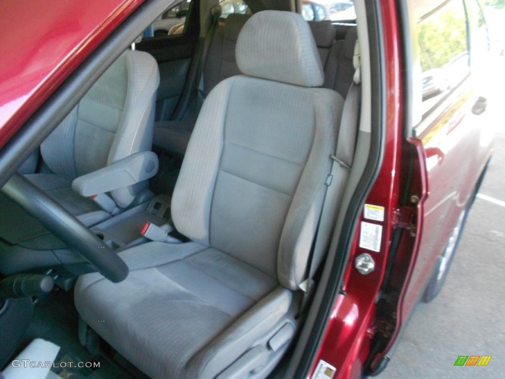 2008 CR-V EX 4WD - Tango Red Pearl / Gray photo #6