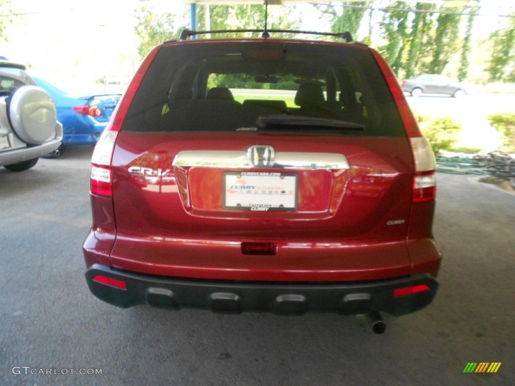 2008 CR-V EX 4WD - Tango Red Pearl / Gray photo #29