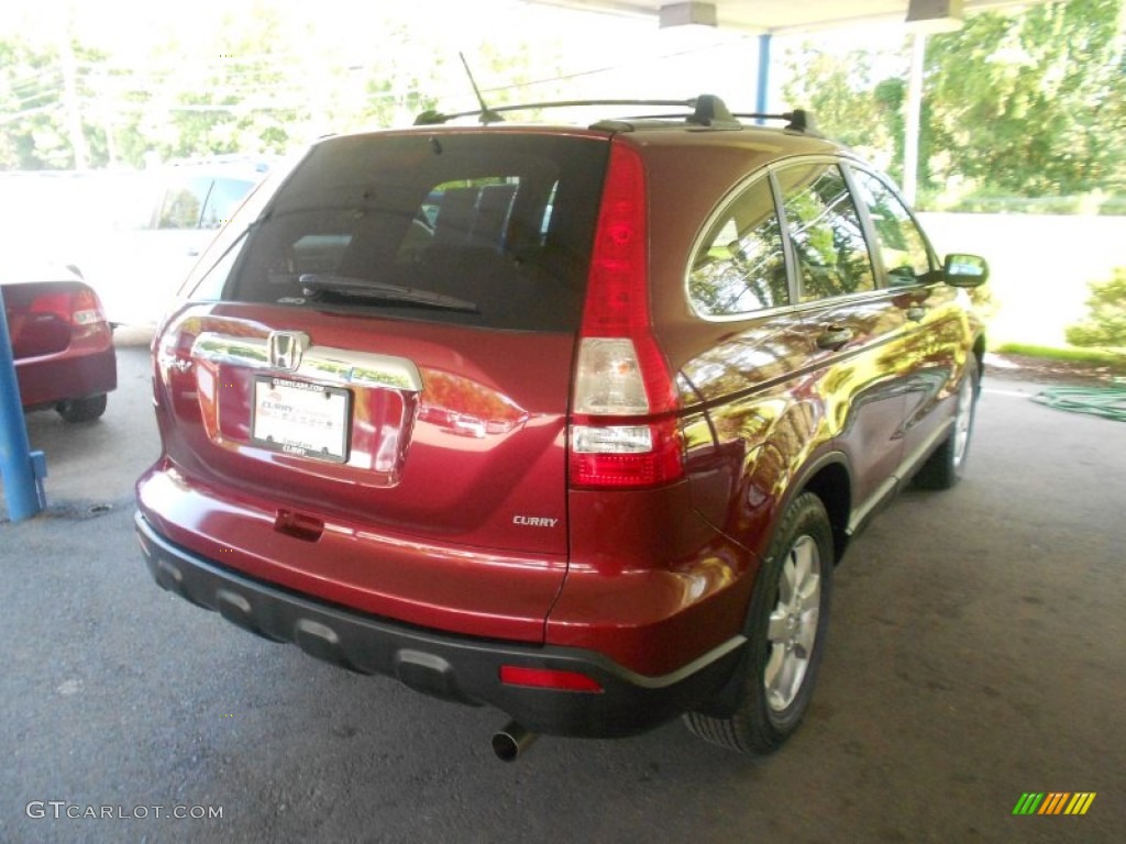 2008 CR-V EX 4WD - Tango Red Pearl / Gray photo #30