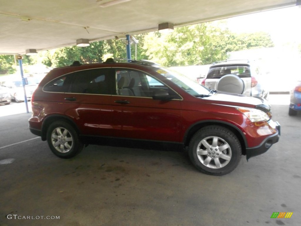 2008 CR-V EX 4WD - Tango Red Pearl / Gray photo #31