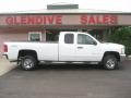 2008 Summit White Chevrolet Silverado 2500HD LT Extended Cab 4x4  photo #3