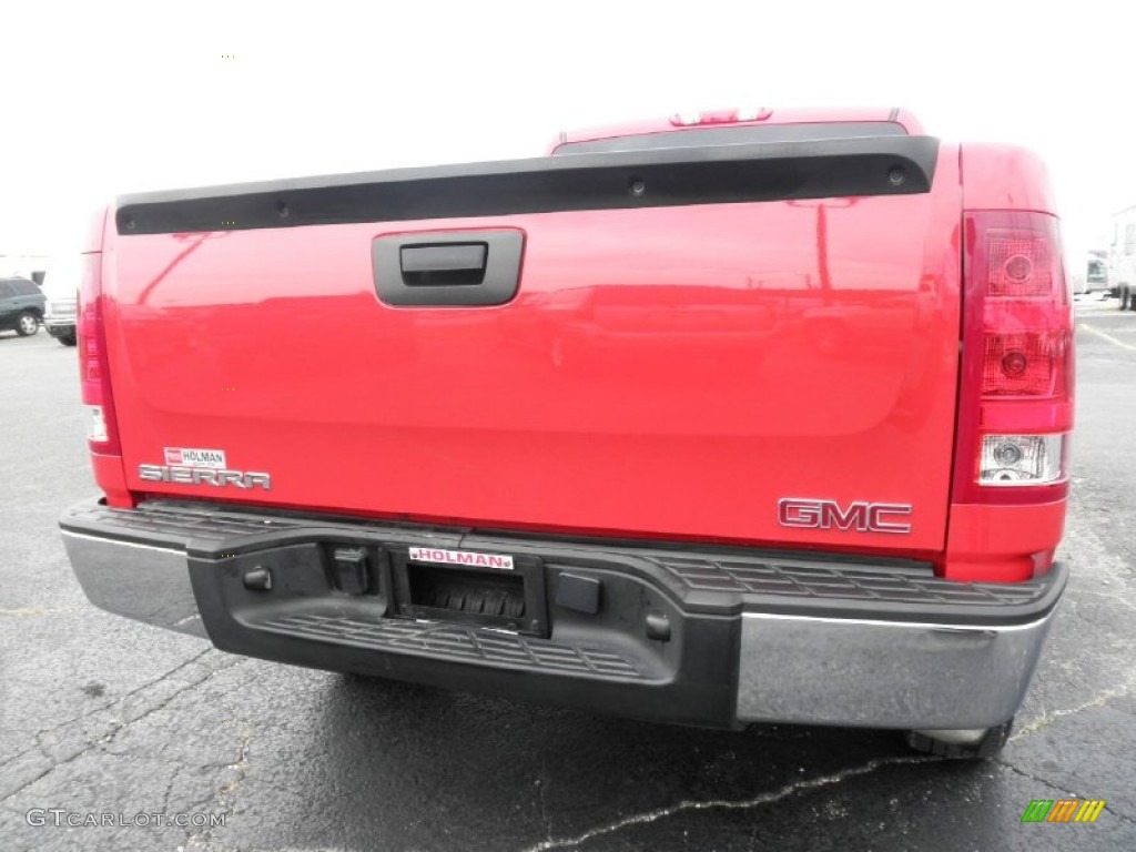 2010 Sierra 1500 Extended Cab - Fire Red / Dark Titanium photo #16