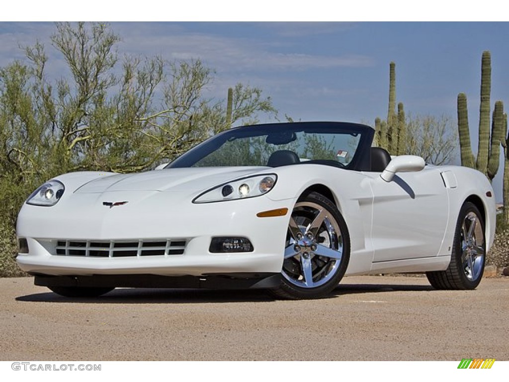 Arctic White 2007 Chevrolet Corvette Convertible Exterior Photo #69325317