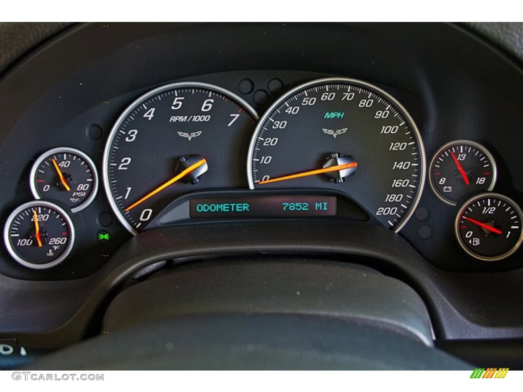 2007 Chevrolet Corvette Convertible Gauges Photo #69325461